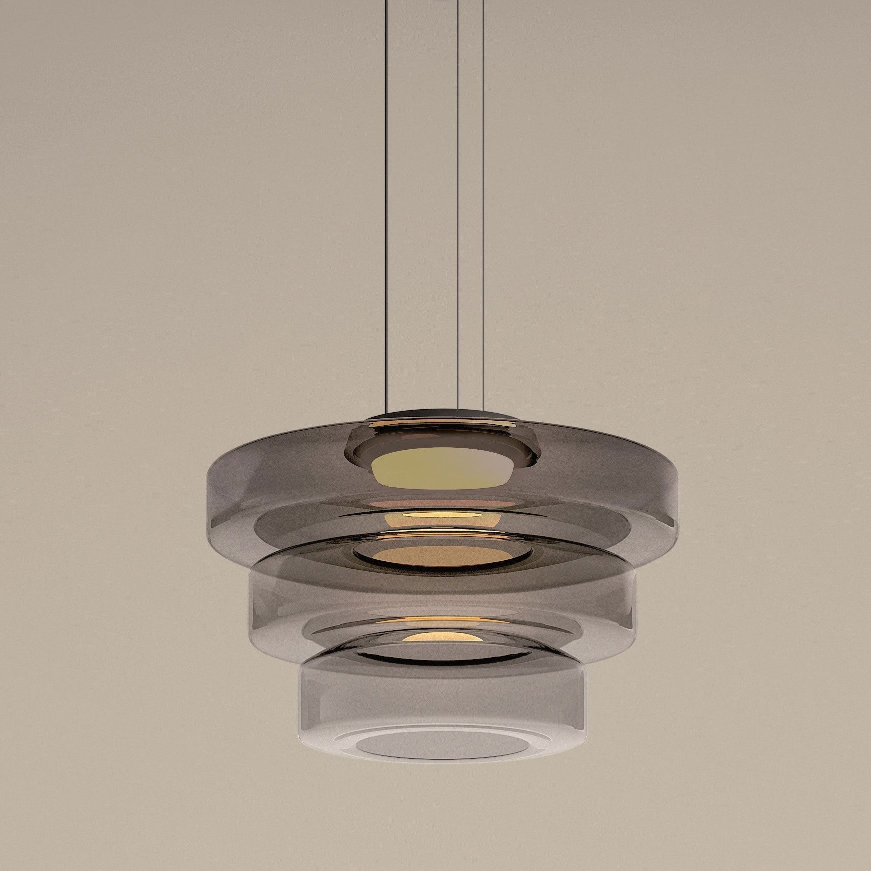 Modern Glass Pendant Lights | Adjustable LED Hanging Lamps