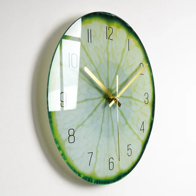 TimelessUniverse - Driven Glass Wall Clock