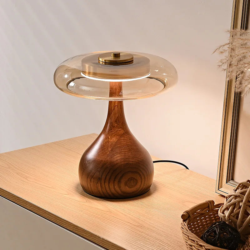 LuxeCopper - Mushroom Desk Lamp