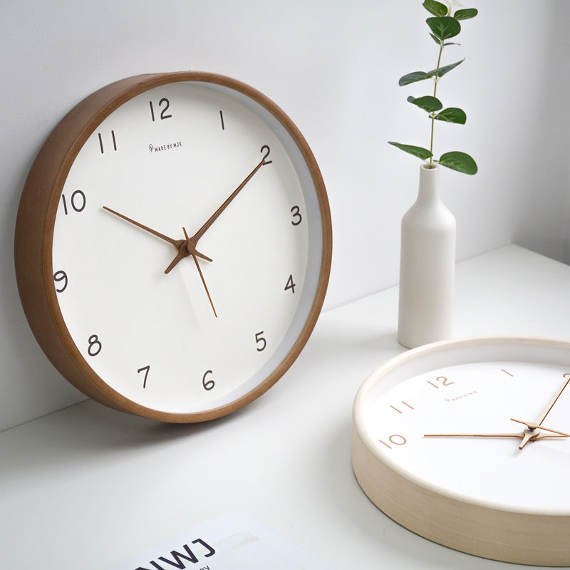 Simple - Analog Solid Wood Wall Clock for Home | Timeless and elegant design