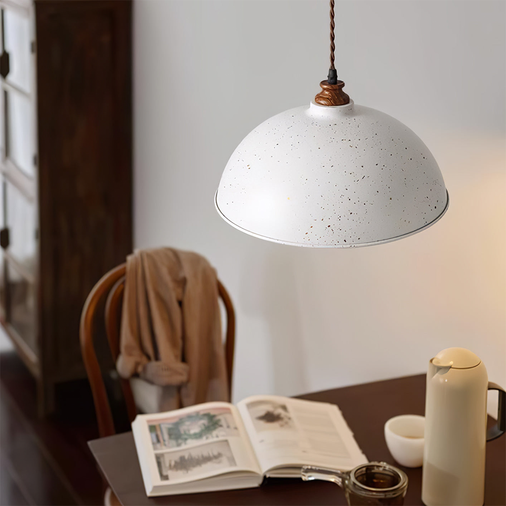 Modern Pendant Lights | Adjustable White Wrought Iron Lighting