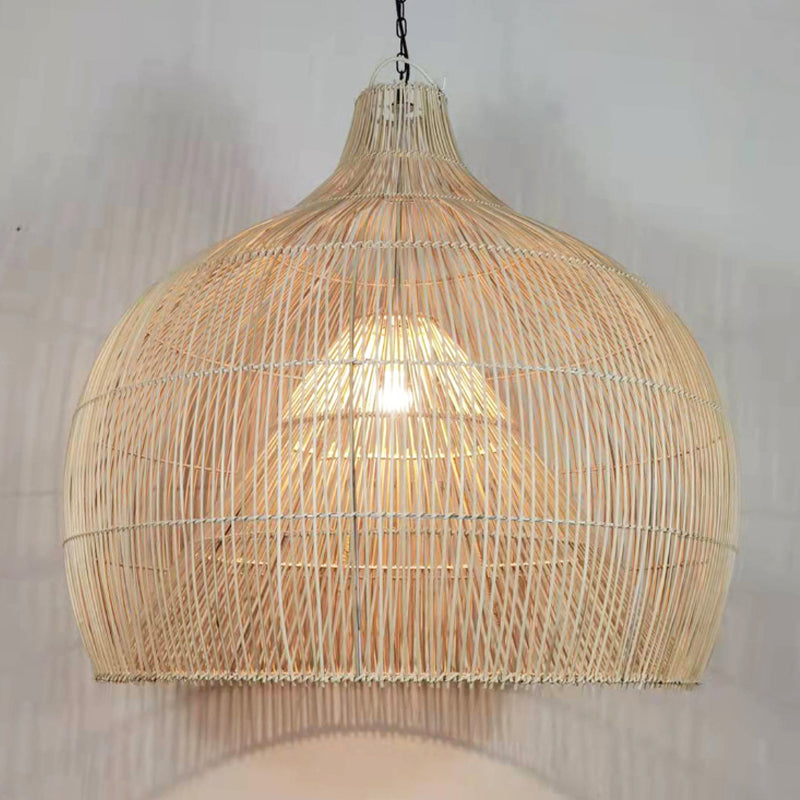 Hand-Knotted Rattan Pendant Lights | Stylish Indoor/Outdoor Lighting