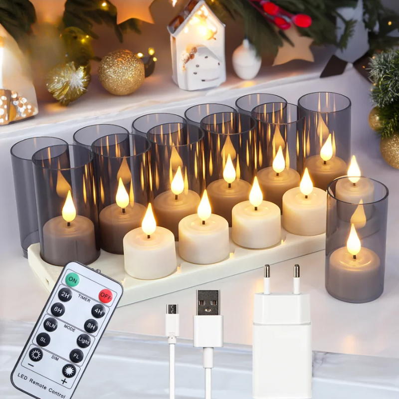 Flickerflex - Flickering Flameless Candles for Decoration