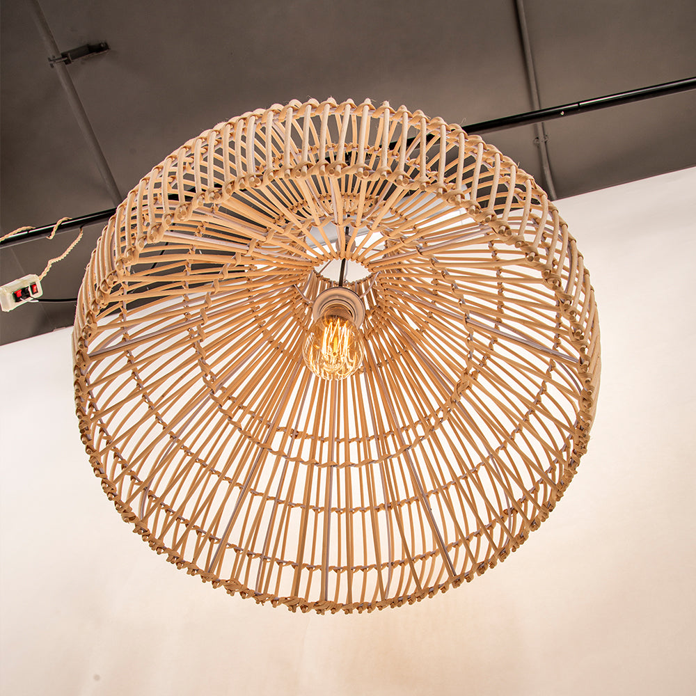 Hand-Knotted Rattan Pendant Lights | Stylish Indoor/Outdoor Lighting