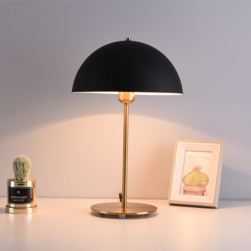 Modern Mushroom Bedside Lamp Collection | Elegant Metal Table Lamps