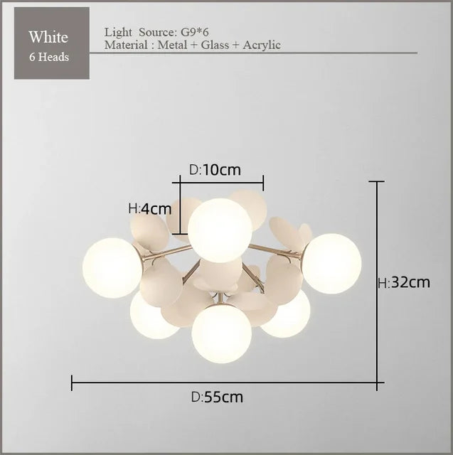 LuxeLineage - Modern Ceiling Chandelier