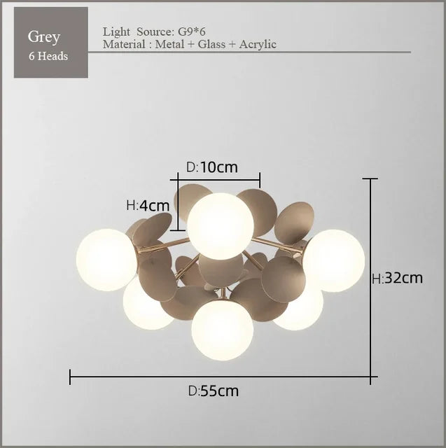 LuxeLineage - Modern Ceiling Chandelier