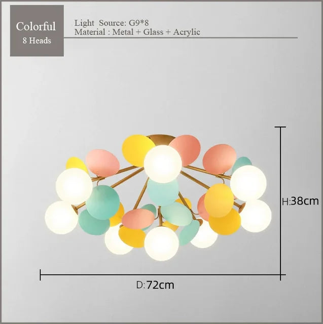 LuxeLineage - Modern Ceiling Chandelier