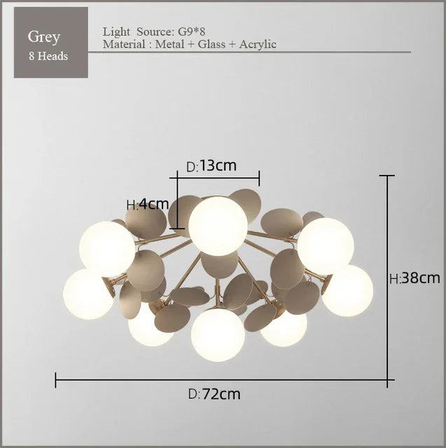 LuxeLineage - Modern Ceiling Chandelier