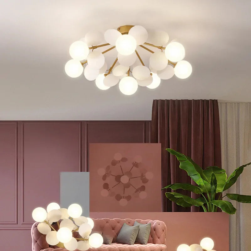 LuxeLineage - Modern Ceiling Chandelier