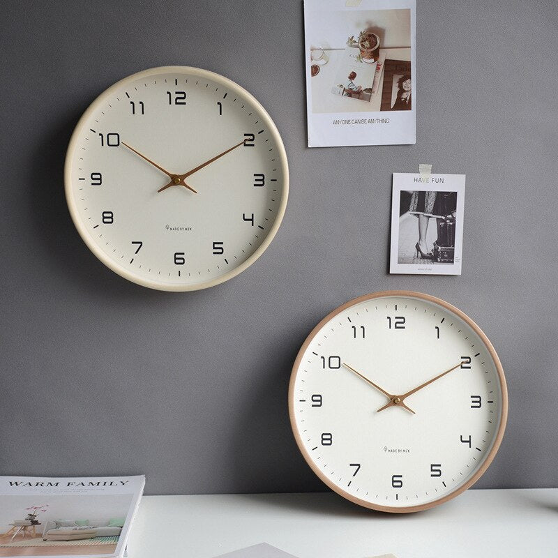 Wooden Wall Clock - Scandinavian Simplicity | Timeless design and natural beauty