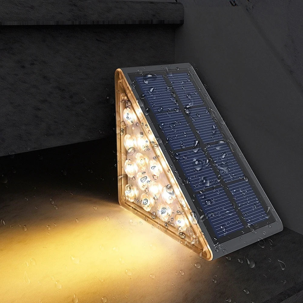 Wireless Solar Stair Lighting | Automatic On/Off, IP65 Waterproof, Eco-Friendly