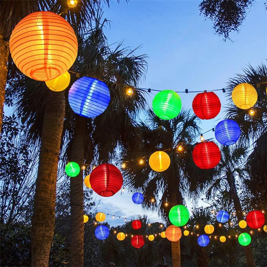 SunKissed - Solar Lantern String Lights