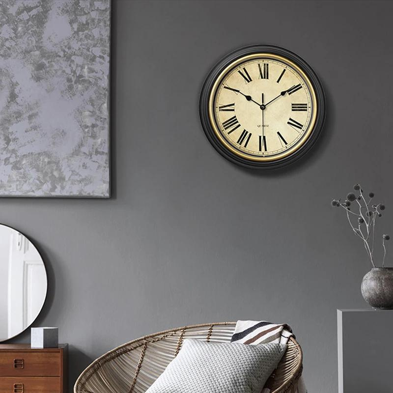 TimelessWood - Classic Wall Clock in Brown | Elegant design and enduring charm