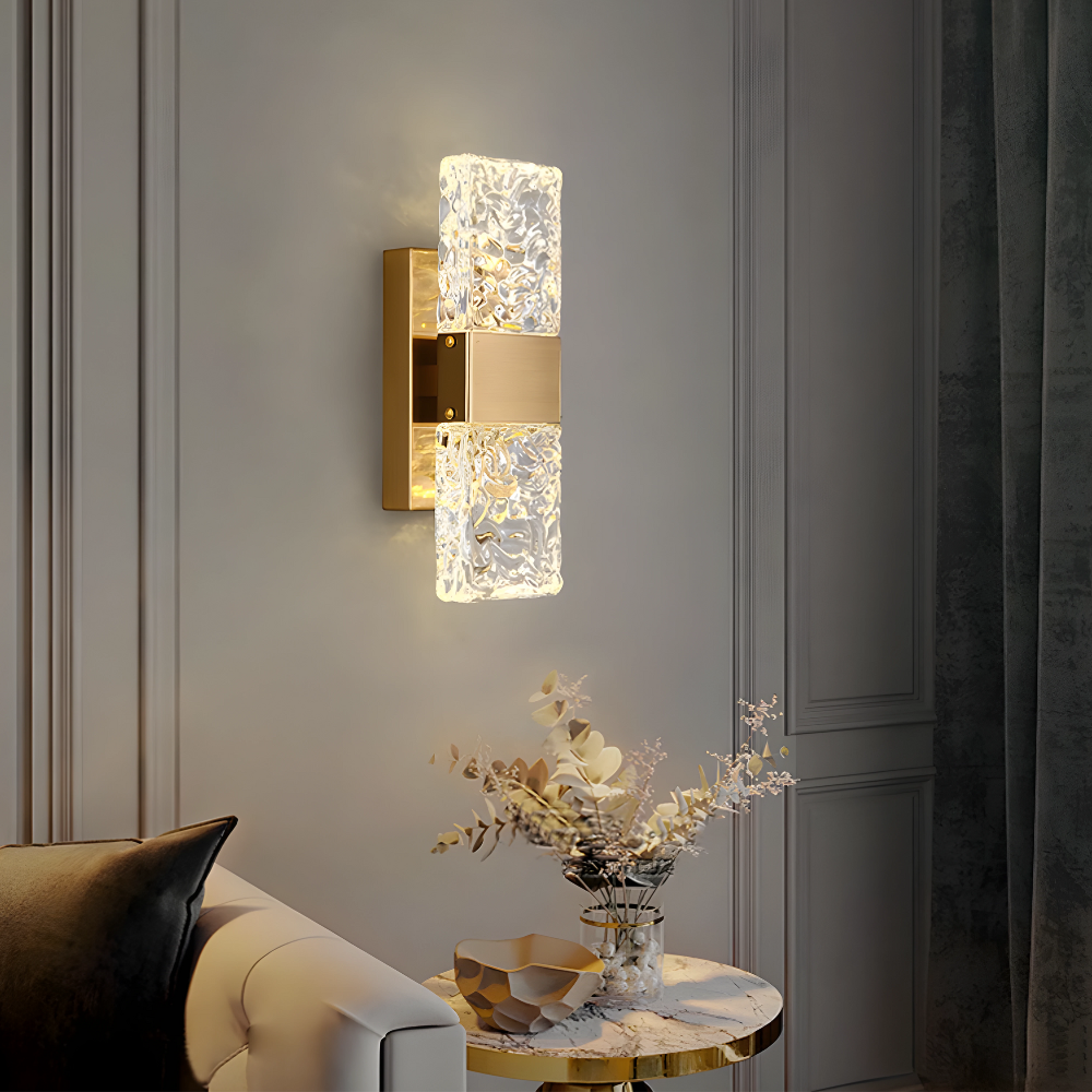 AuraCrystal - Designer Crystal Wall Lamp