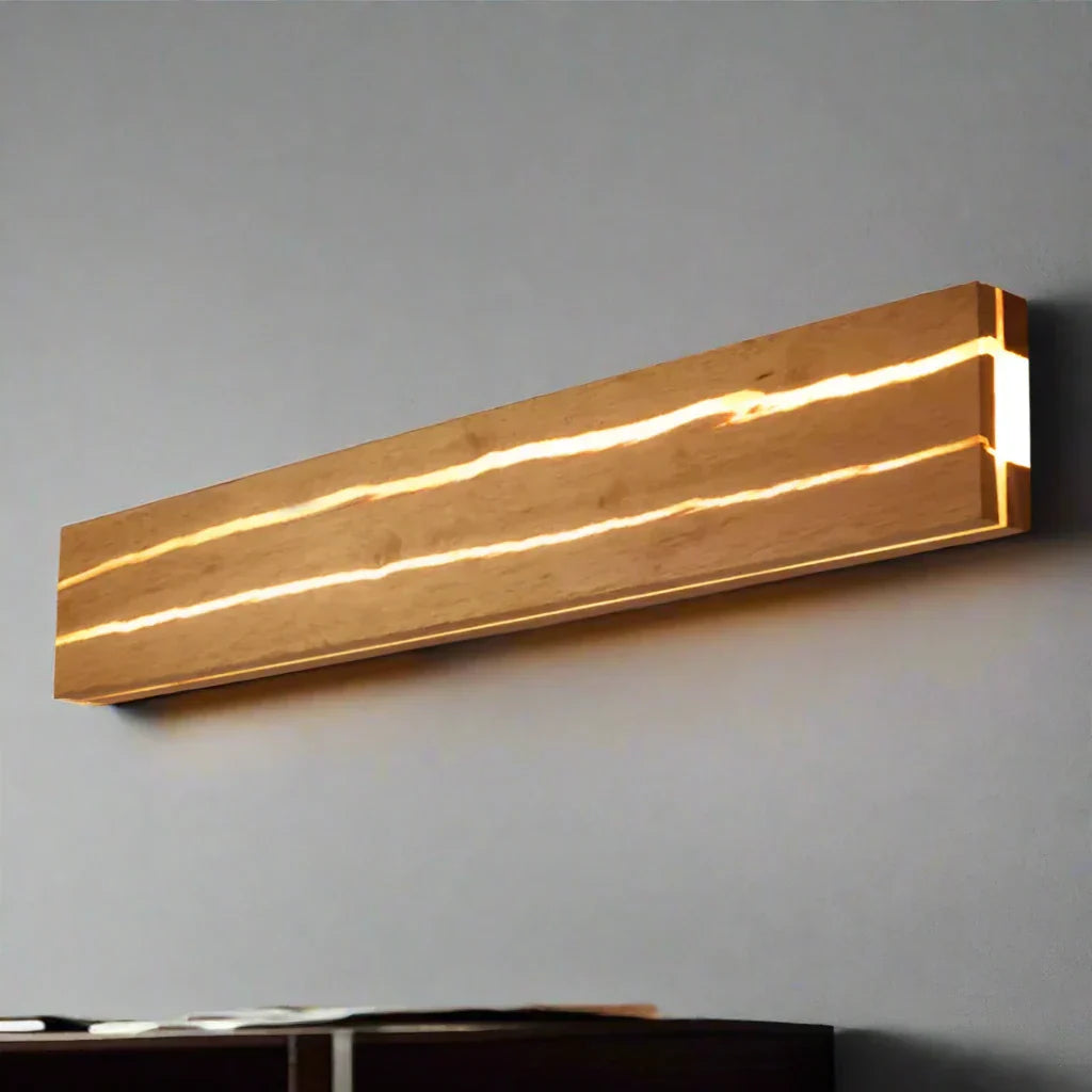 WoodCrack | Wall Light for Natural Elegance