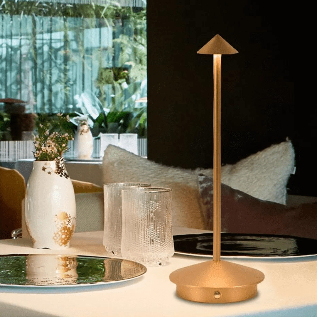 Wireless Table Lamp | Modern Design, Rechargeable, Sleek Lighting