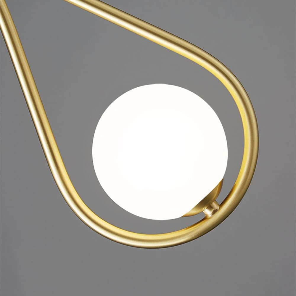 Modern Nordic Pendant Light | Adjustable Iron & Glass Design