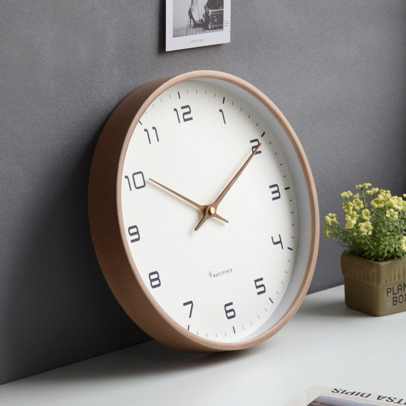 Wooden Wall Clock - Scandinavian Simplicity | Timeless design and natural beauty