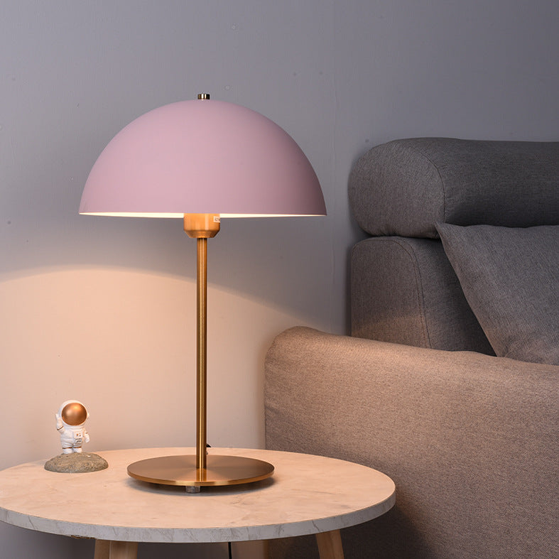 Modern Mushroom Bedside Lamp Collection | Elegant Metal Table Lamps