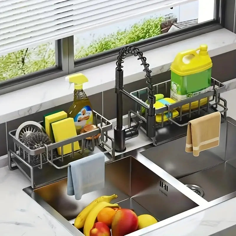 NeatSpace - Sink Utility Rack | Space-Saving Kitchen Organization Solution