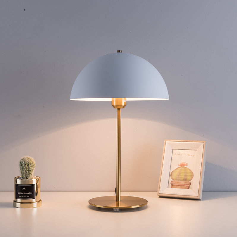 Modern Mushroom Bedside Lamp Collection | Elegant Metal Table Lamps