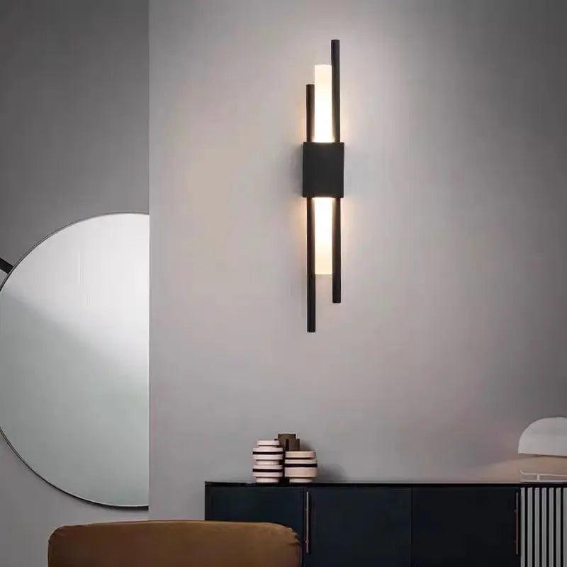 Metal Wall Lights | Slim Contemporary Adjustable Wall Sconces