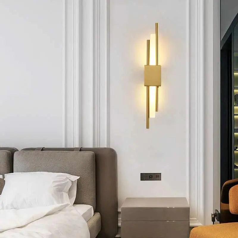 Metal Wall Lights | Slim Contemporary Adjustable Wall Sconces