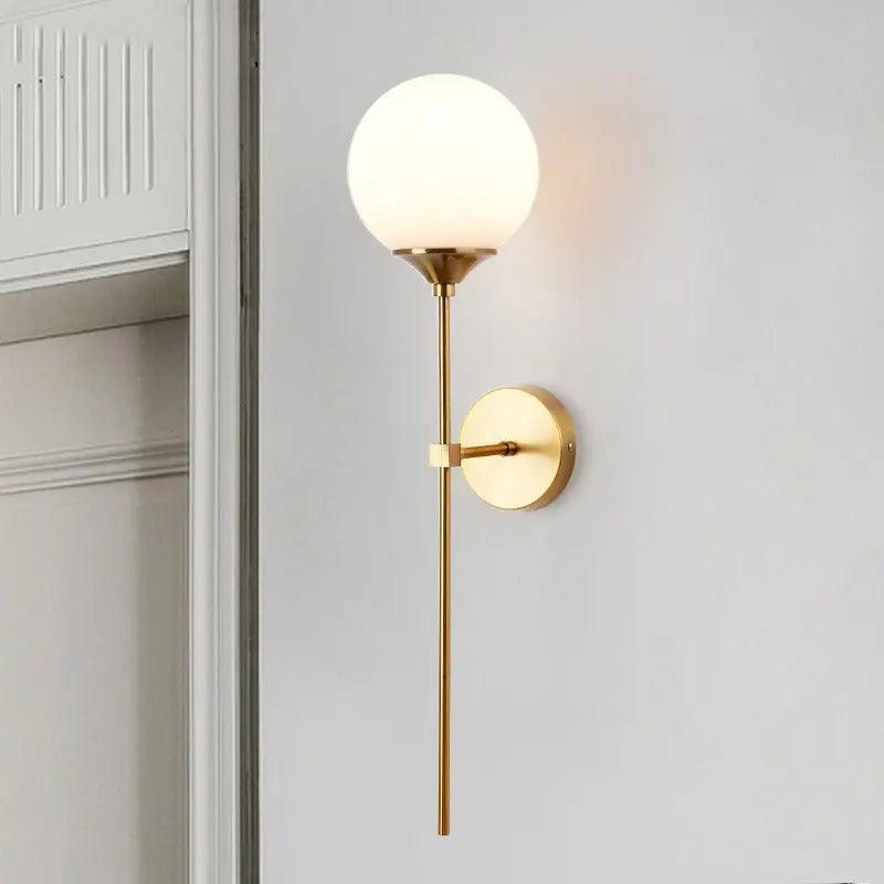 Modern Nordic Glass Wall Lamp | Sleek Contemporary Design