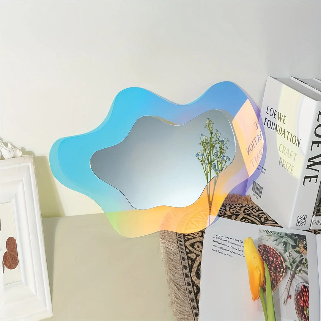 Wavy Astro Mirror | Unique Curved Design for Modern Decor