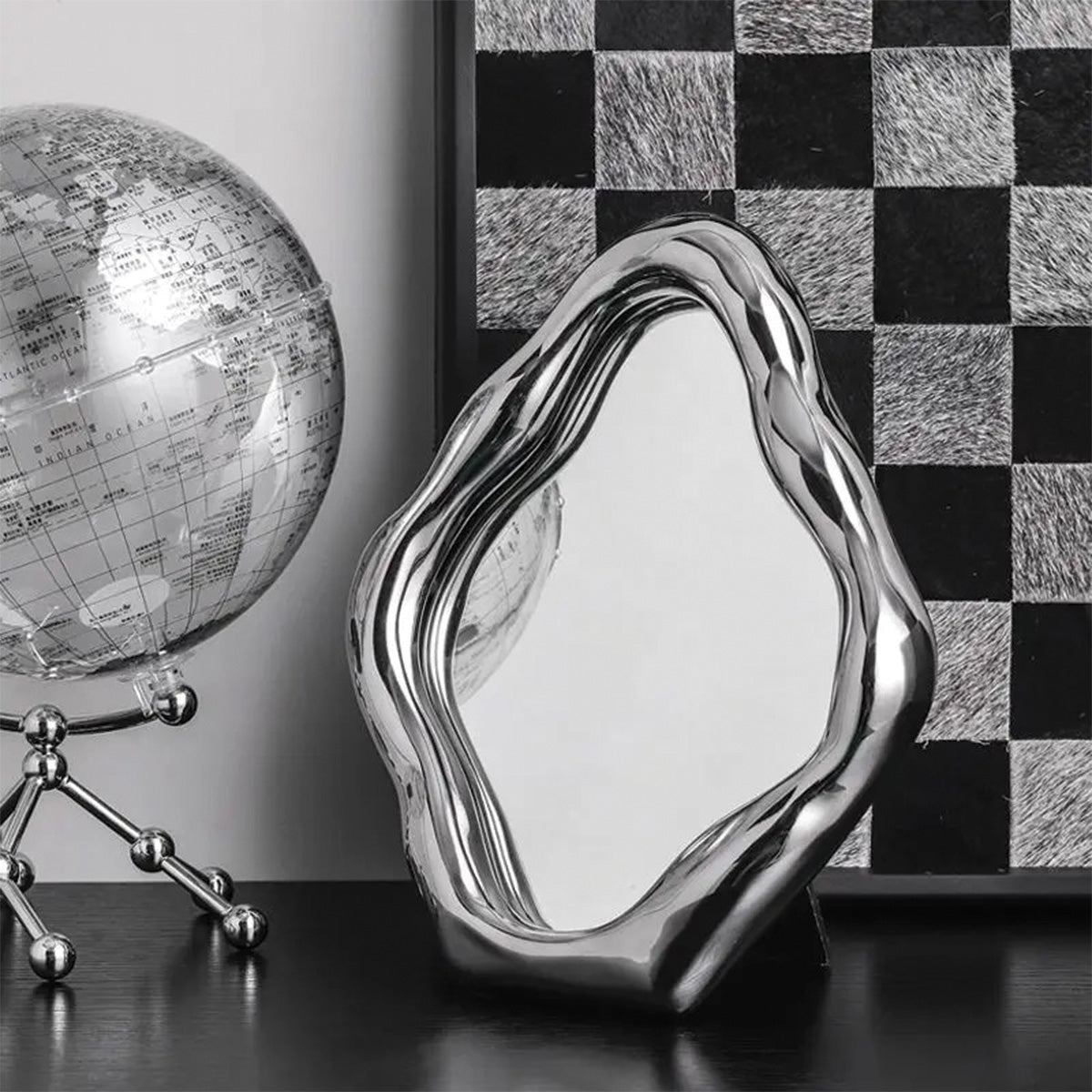 Aura Table Mirror | Elegant Design, Perfect for Vanity & Makeup