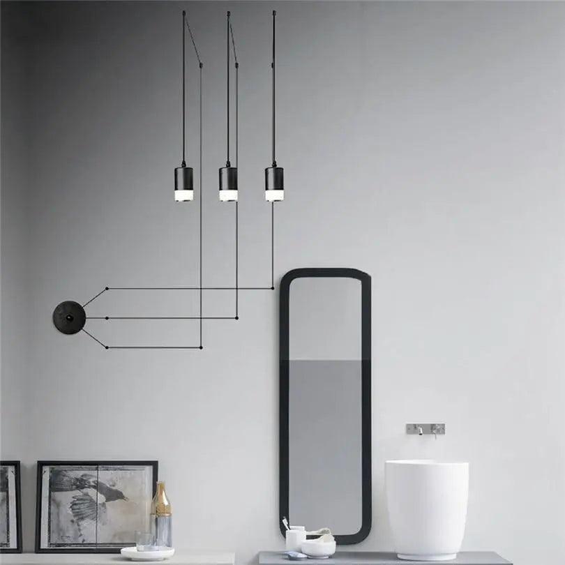 Plug-In Pendant Lights | Black Finish, 15ft Cord, On/Off Switch