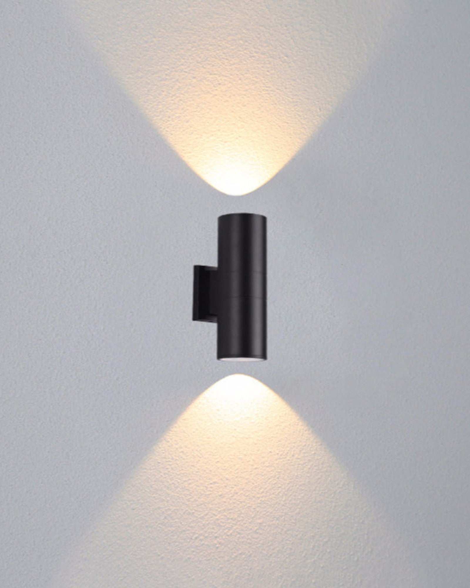 Luna Glow – Modern Small LED – Black Metal Glass – For Halls and Gardens – IP54