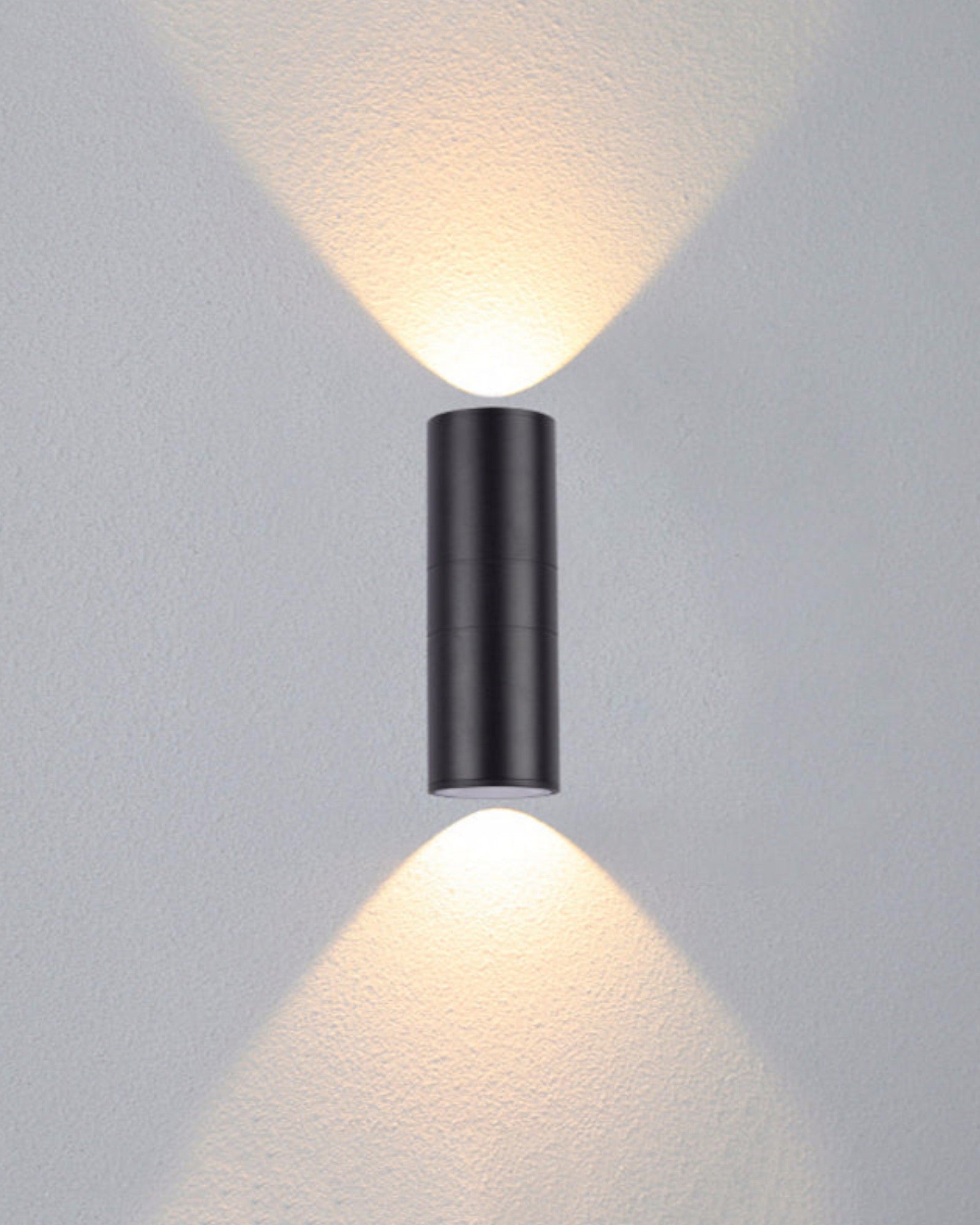 Luna Glow – Modern Small LED – Black Metal Glass – For Halls and Gardens – IP54