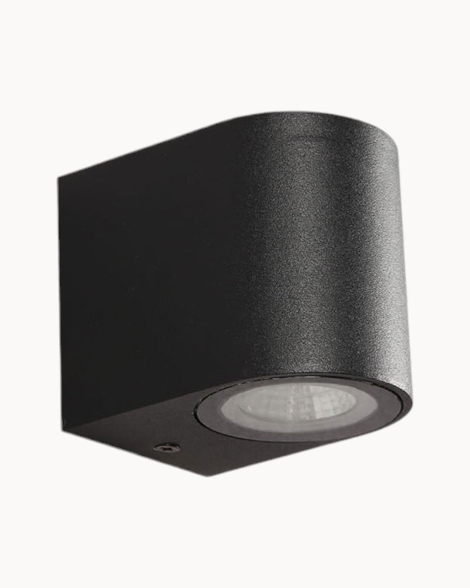 Nero Glow – Minimalist Black – Metal and Glass – LED for Hall and Garden