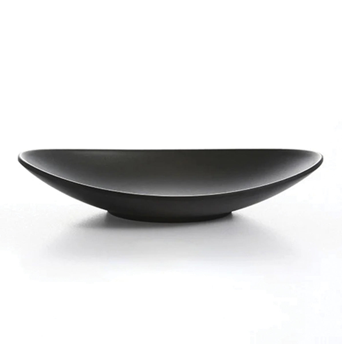 Black Oval Bowl | Modern Tableware for Stylish Dining