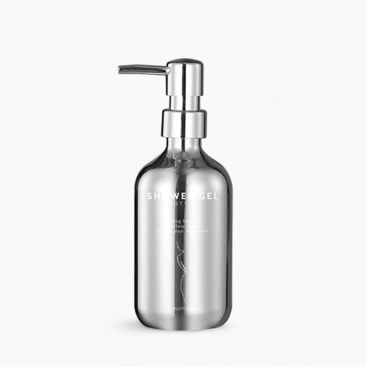 Chrome Soap Pump Set | Modern Design, Stylish Bathroom Accessory