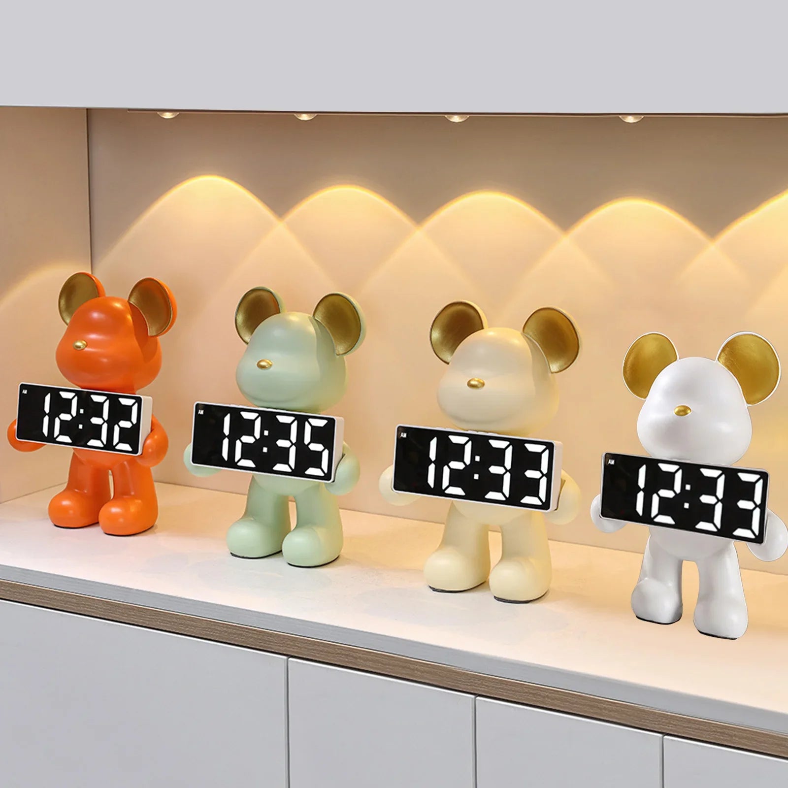 TeddyTick - Miniature Bear Clock