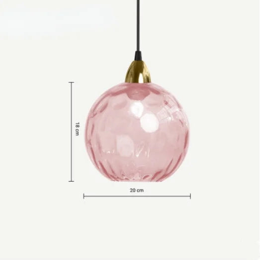 Crystal Globe - Glass Ball Pendant Light