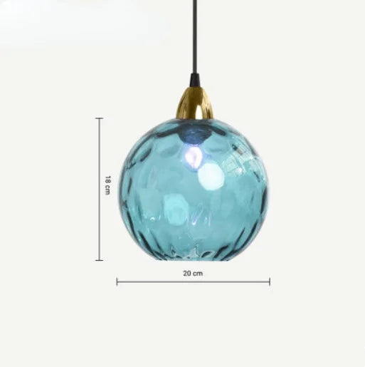 Crystal Globe - Glass Ball Pendant Light