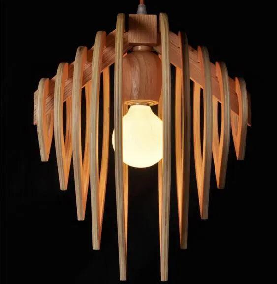 Modern Wooden Pendant | Light Collection