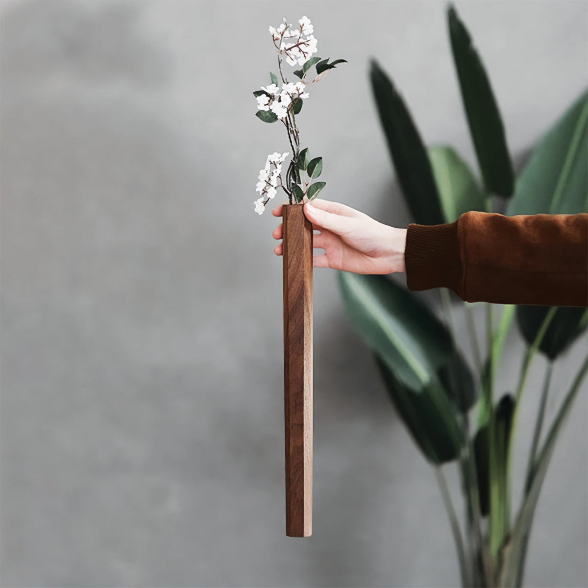 Flower Flute Wall Vases | Elegant Vertical Planters