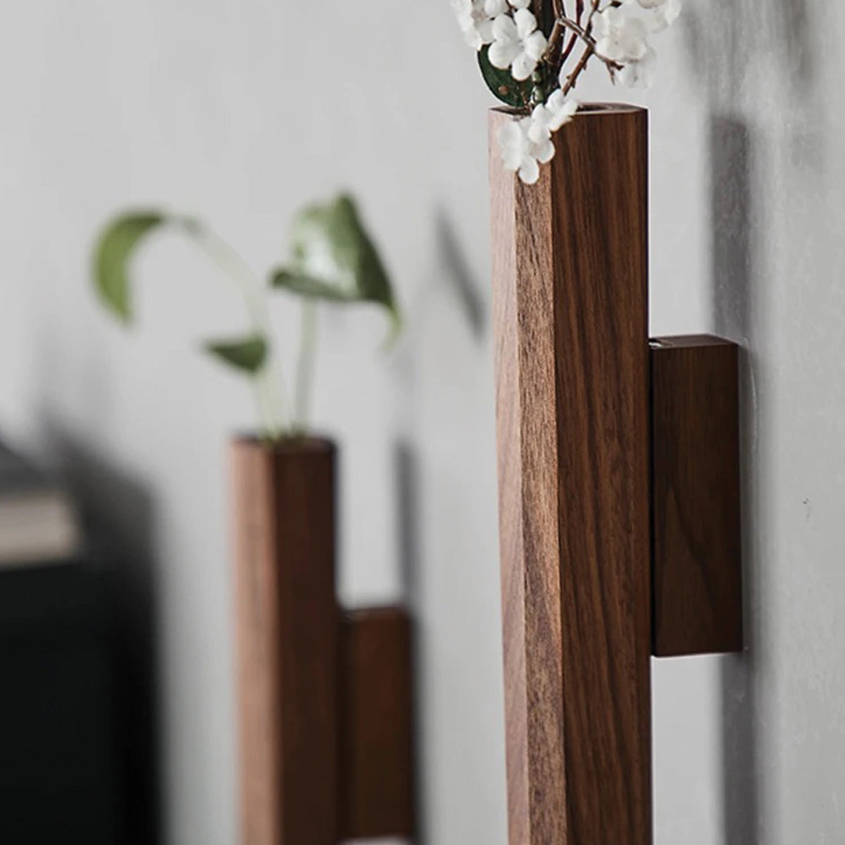 Flower Flute Wall Vases | Elegant Vertical Planters