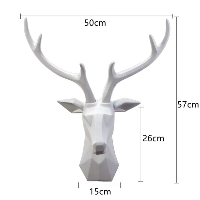 MajesticStag - 3D Deer Head Statue