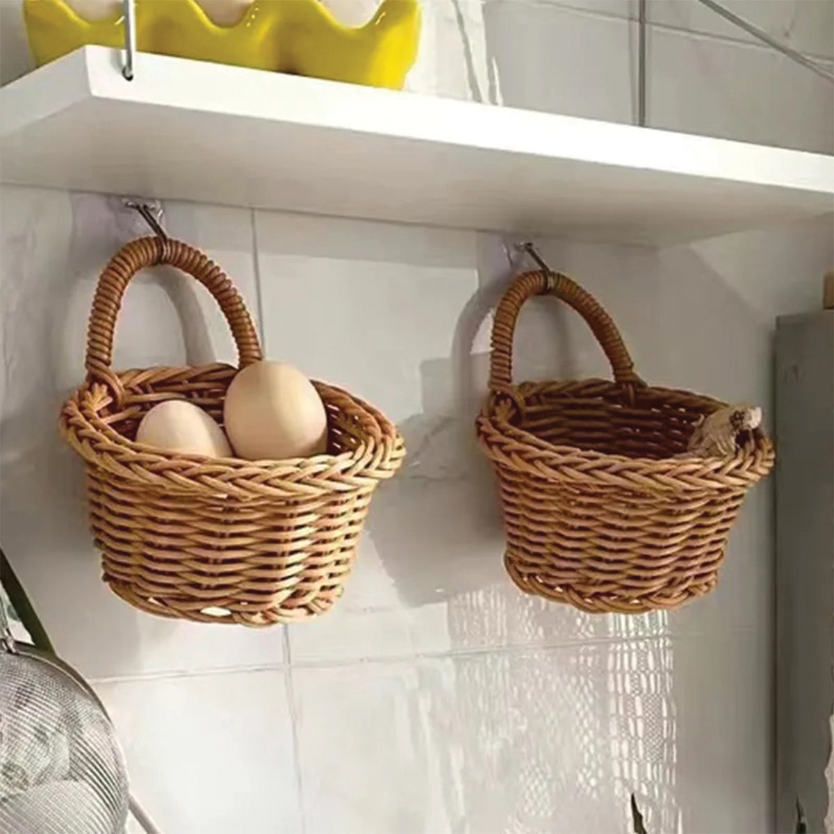 Handwoven Hanging Baskets | Artisan Storage Solutions