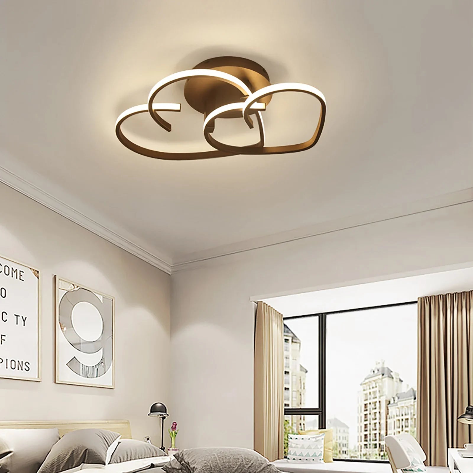 ZenithLove - Heart-shaped Ceiling Lamp