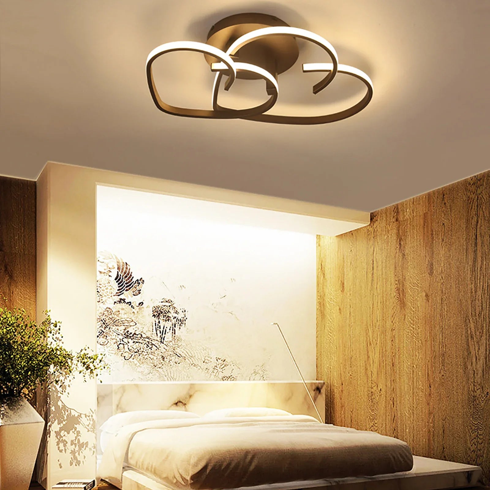 ZenithLove - Heart-shaped Ceiling Lamp