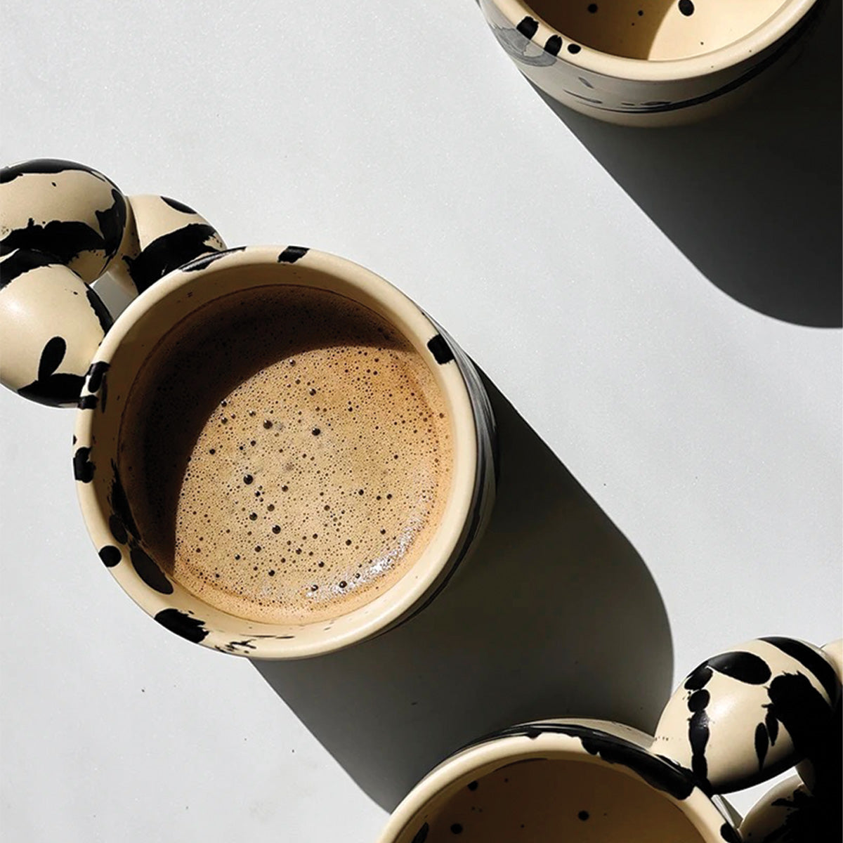 Splash Ink Ceramic Mug | Artistic Design, Durable Ceramic, Perfect for Coffee & Tea