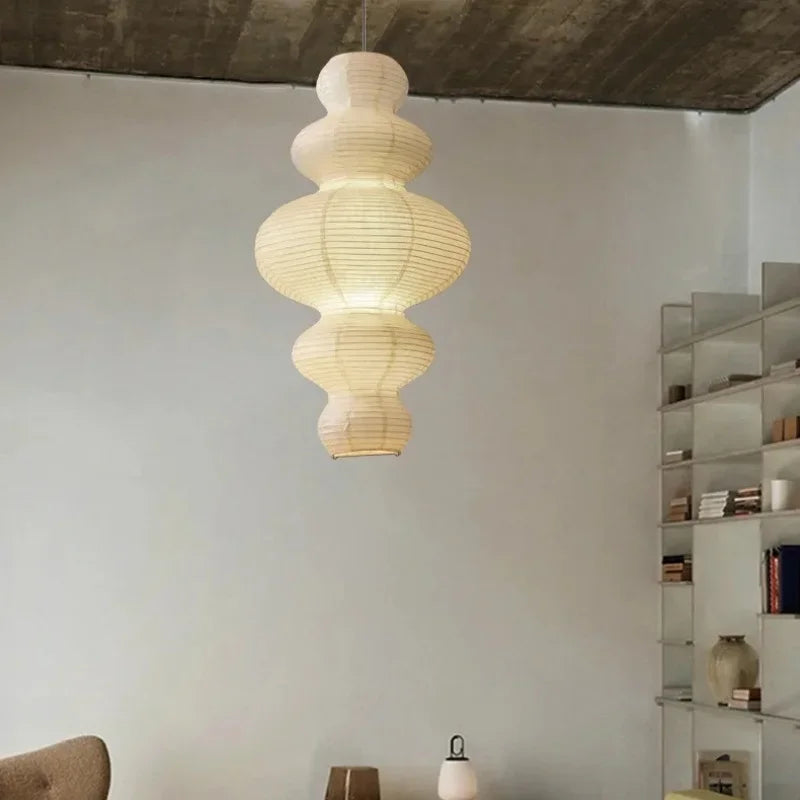 ZenLED - Rice paper chandelier