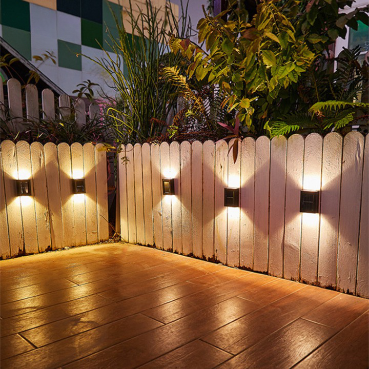 LED Solar Wall Lights | Waterproof Automatic Garden Lighting